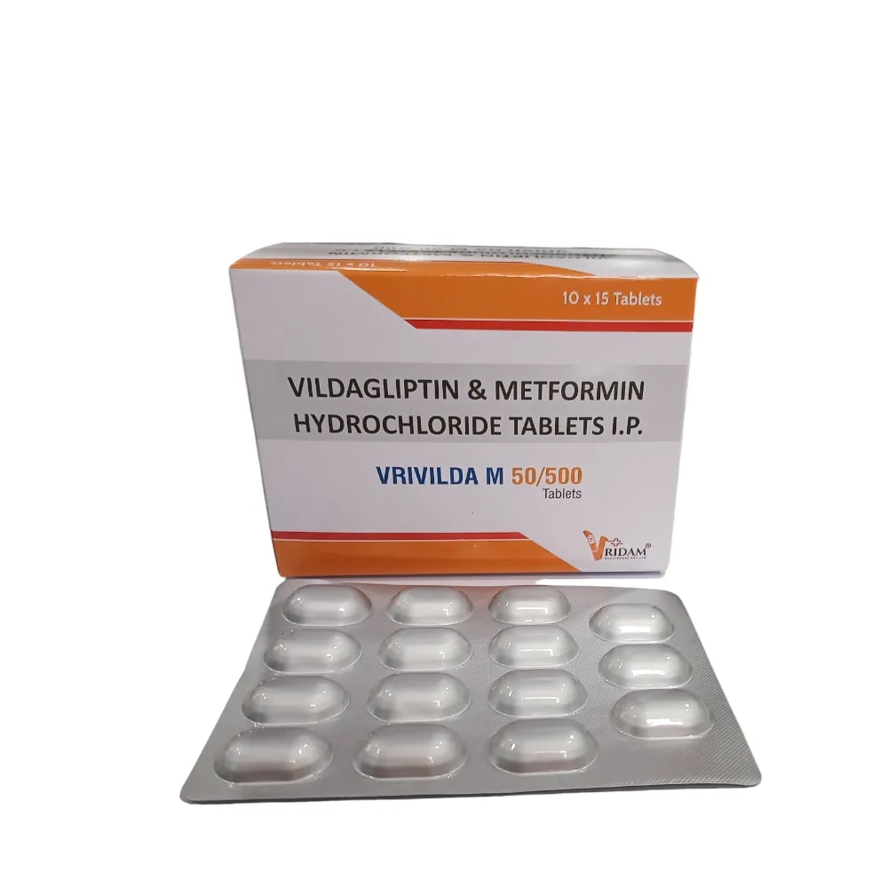 VRIVILDA M 50/500 TABLET image 1
