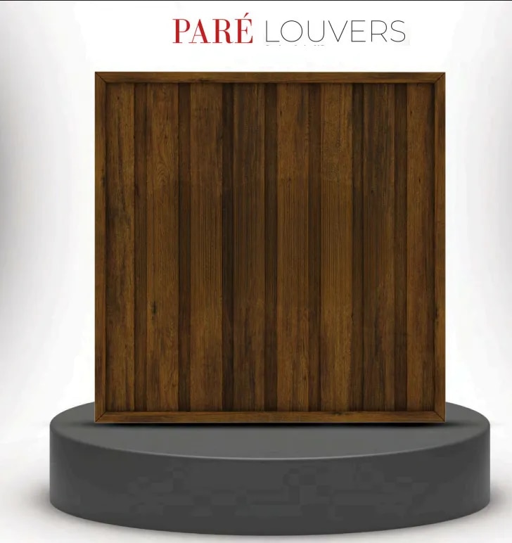 PARE LOUVERS PANEL (МАНOGANY) - 10 Feet image 1