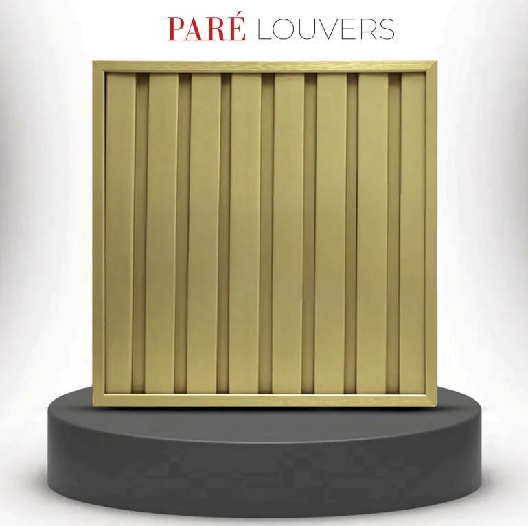 PARE LOUVERS PANEL (GOLD) - 10 Feet image 1