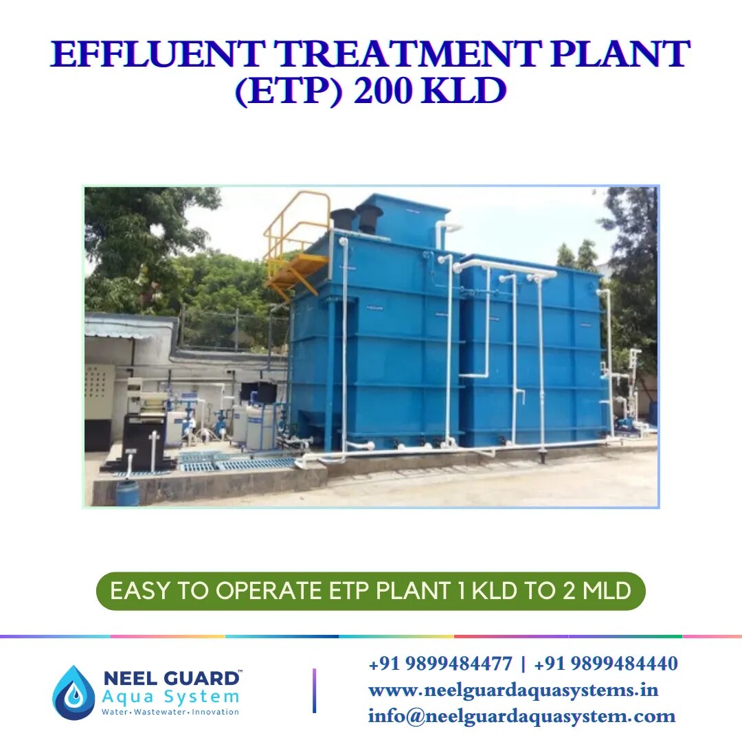 EFFLUENT TREATMENT PLANT 200 KLD image 1