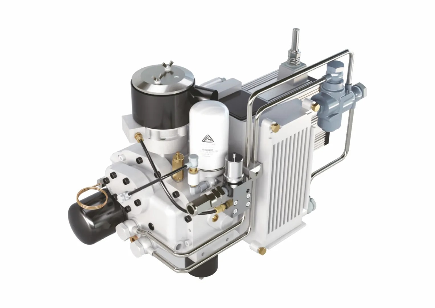 EBS Series Oil Lubricated Screw Air Compressors (3 – 7.5 HP) image 1