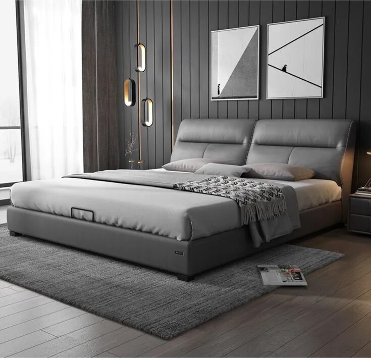 Polyfill Design Bed in Leatherite Fabric image 1