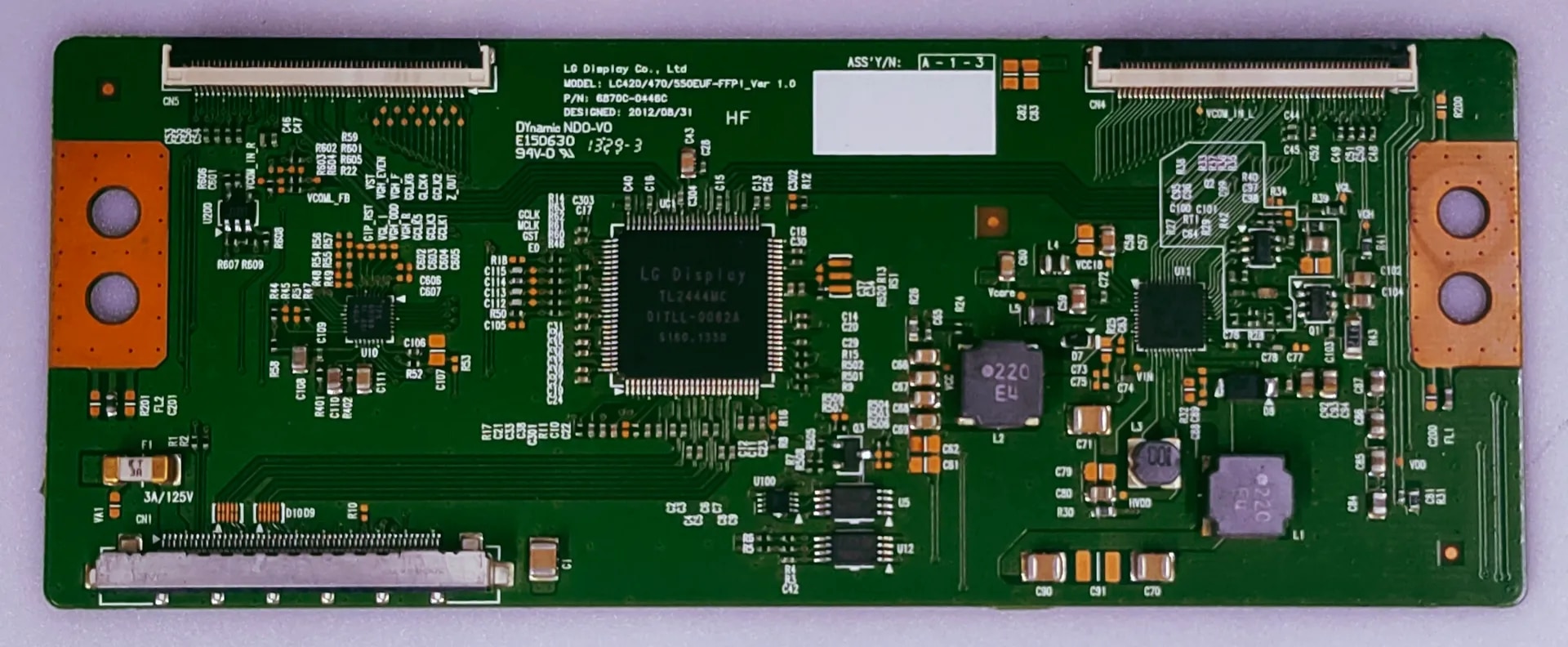 SONY 50W662F LED TV FHD TCON PART NUMBER LC420/470/550EUF P/N 6870C-0446C image 1