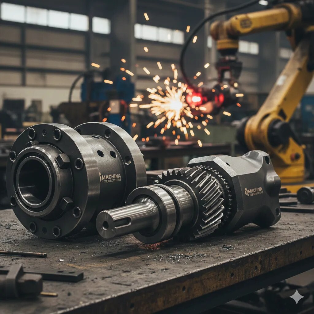 Customized Heavy Industrial Parts image 1