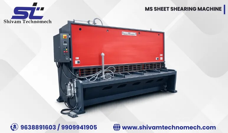 MS SHEET SHEARING MACHINE image 1