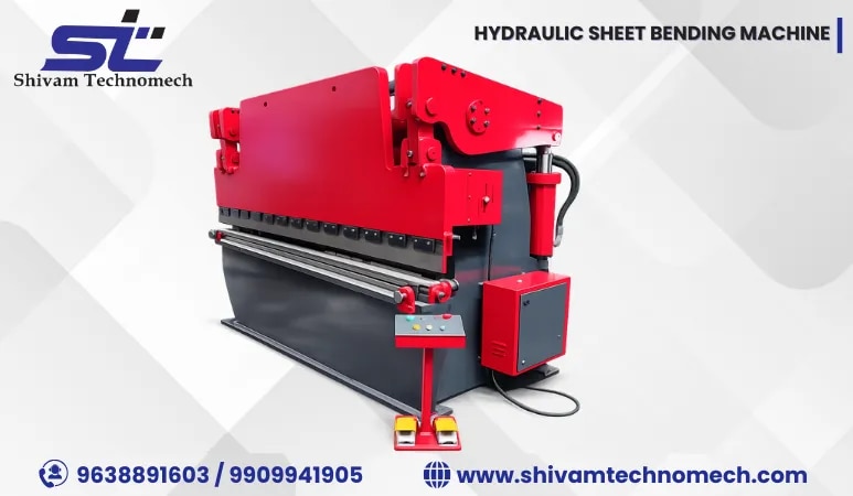 HYDRAULIC SHEET BENDING MACHINE image 1