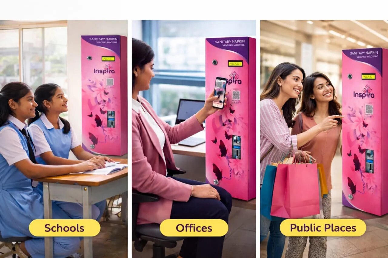 Commercial Sanitary Napkin Vending Machine image 1