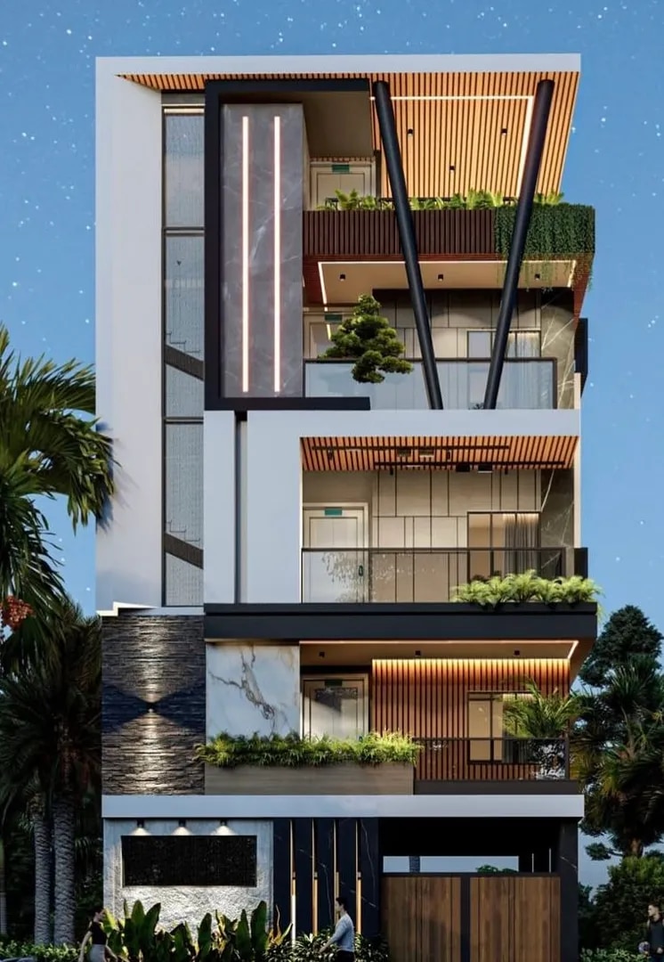 Best Luxury House Elevation Designers in Chennai image 1