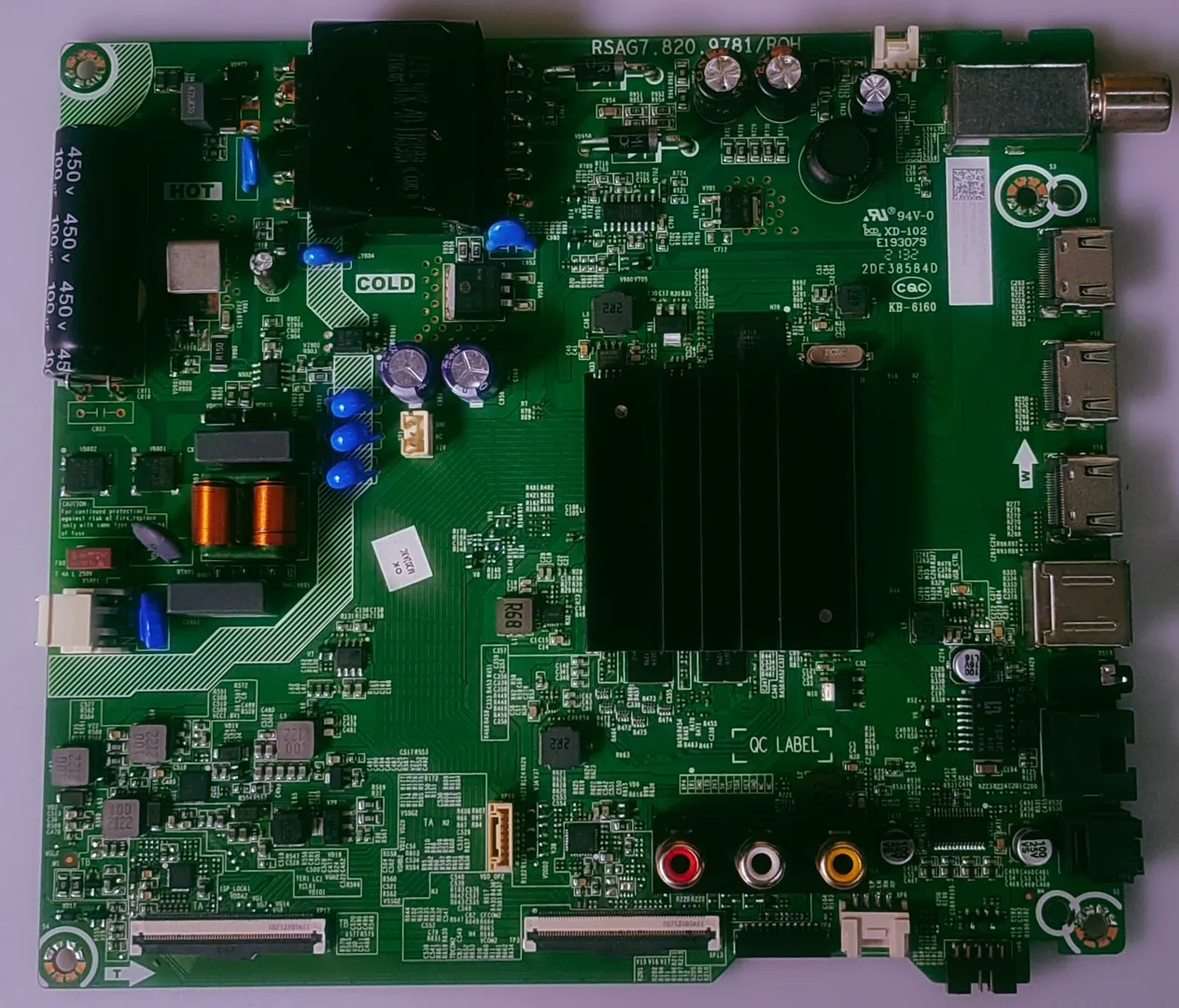 HISENSE 43A56ENVT LED TV MOTHER BOARD image 1