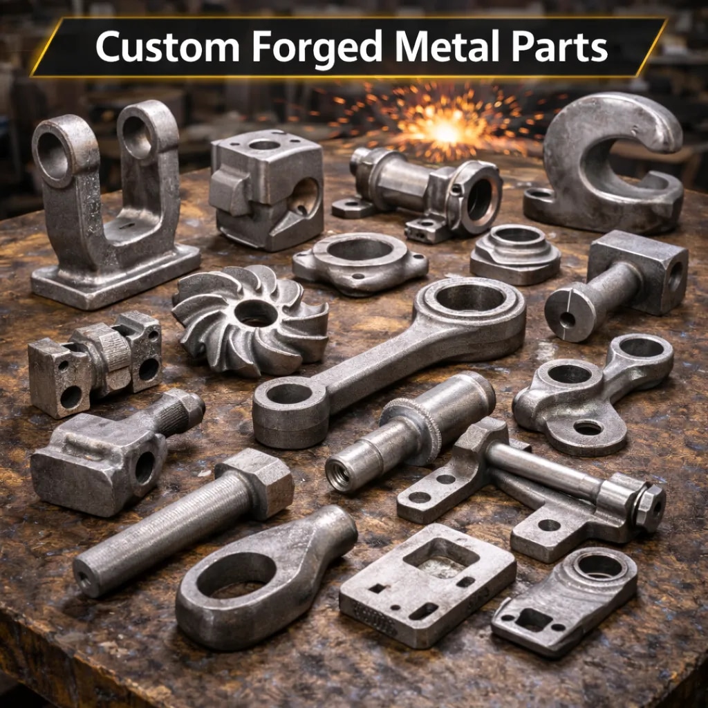 Custom Forged Metal Parts image 1