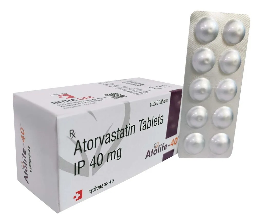 Atorvastatin 40mg | ATOLIFE 40 image 1