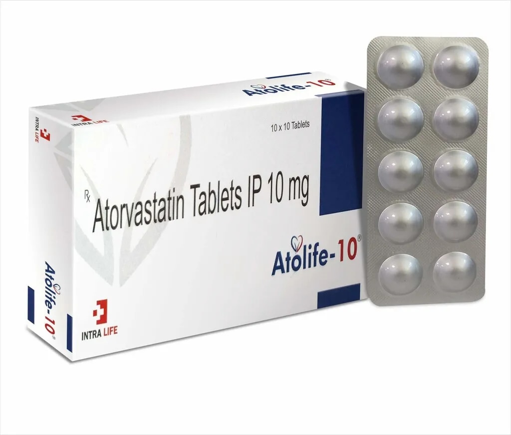 Atorvastatin 10mg | ATOLIFE-10 image 1