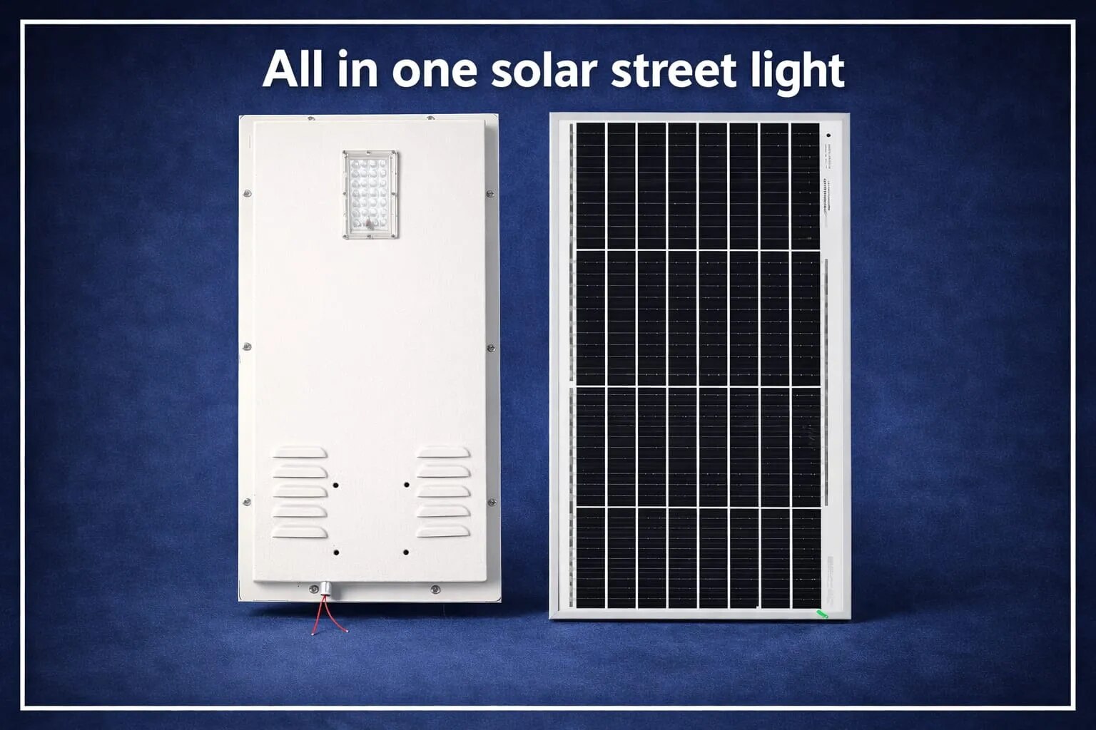All In One Solar Led Street Light image 1