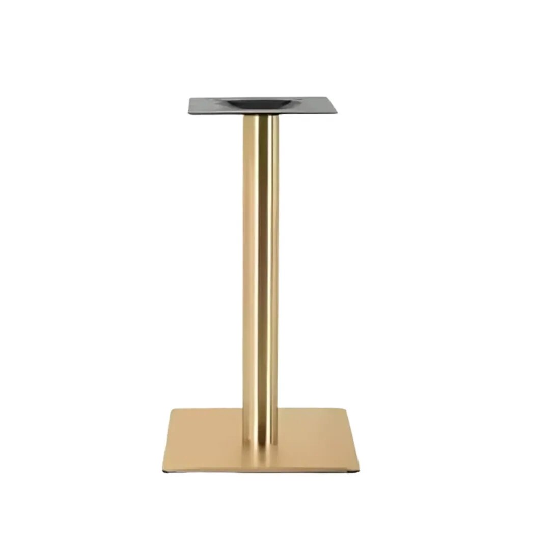 Luxury Gold Plated Round Cafe & Restaurant Table Base (500mm) image 1