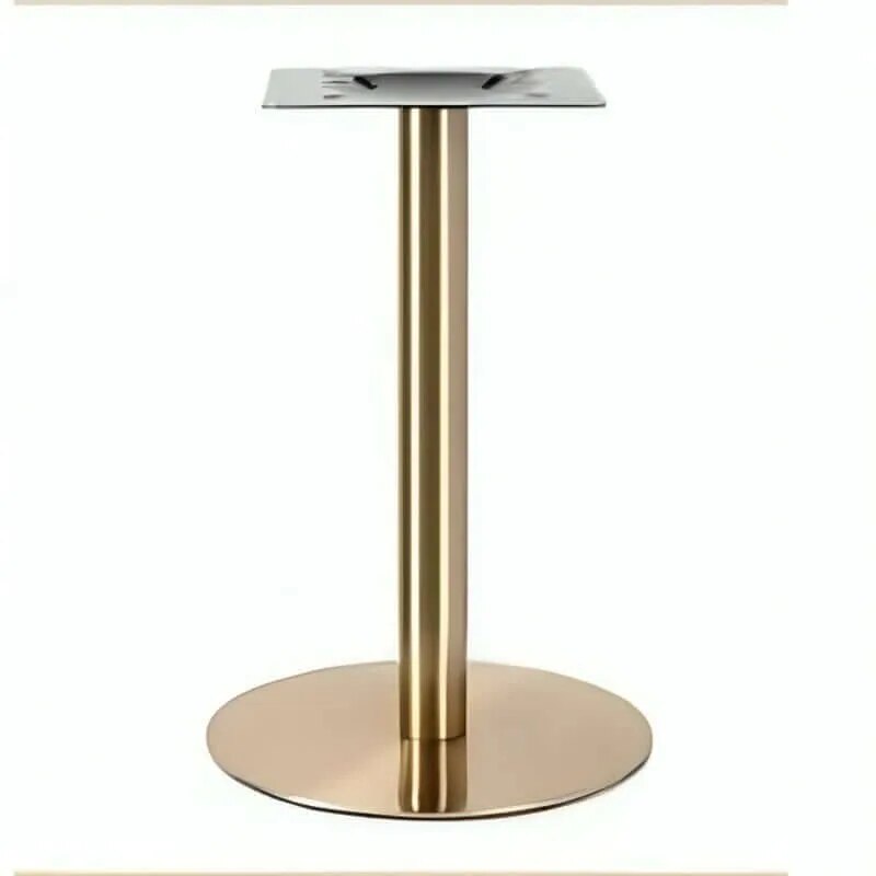 Premium Gold Plated Round Table Base (500mm) image 1