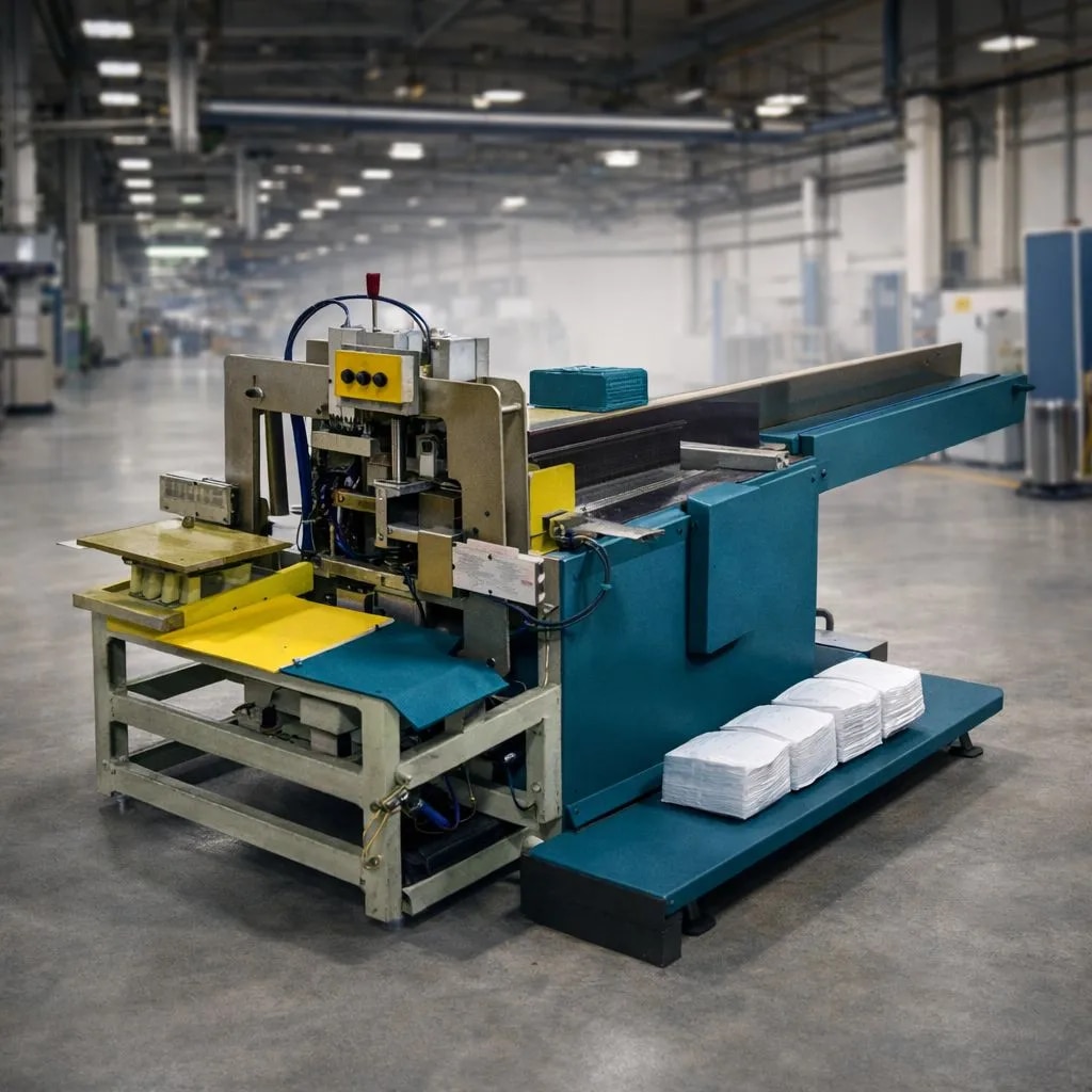 Facial Tissue , Napkin Paper Bagging and Sealing Machine image 1