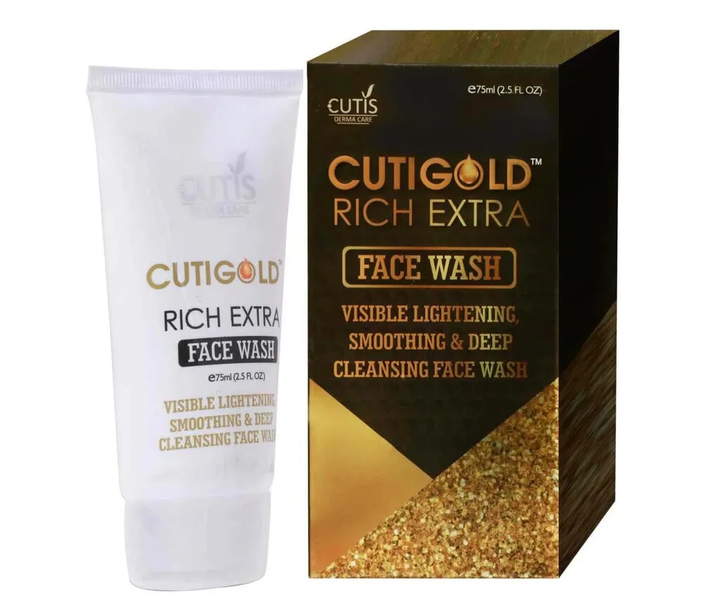 CUTI GOLD RICH EXTRA FACE WASH image 1