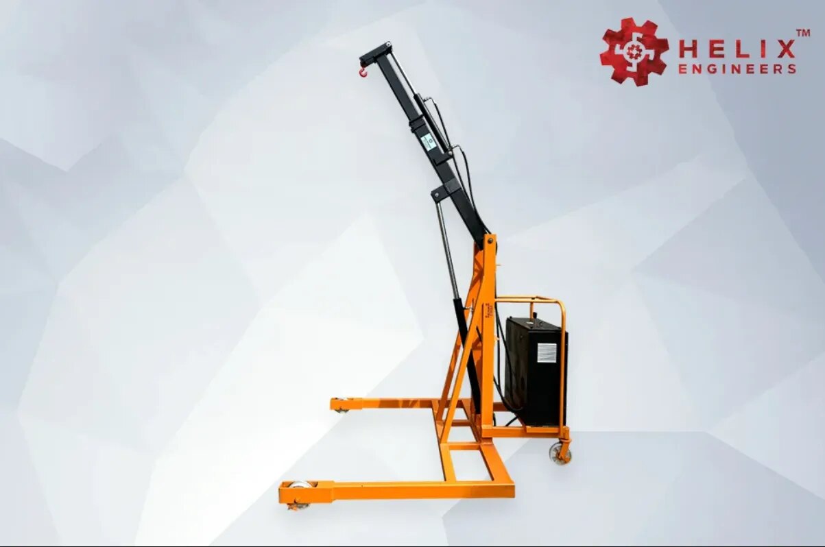 Semi Electric Floor Crane image 1