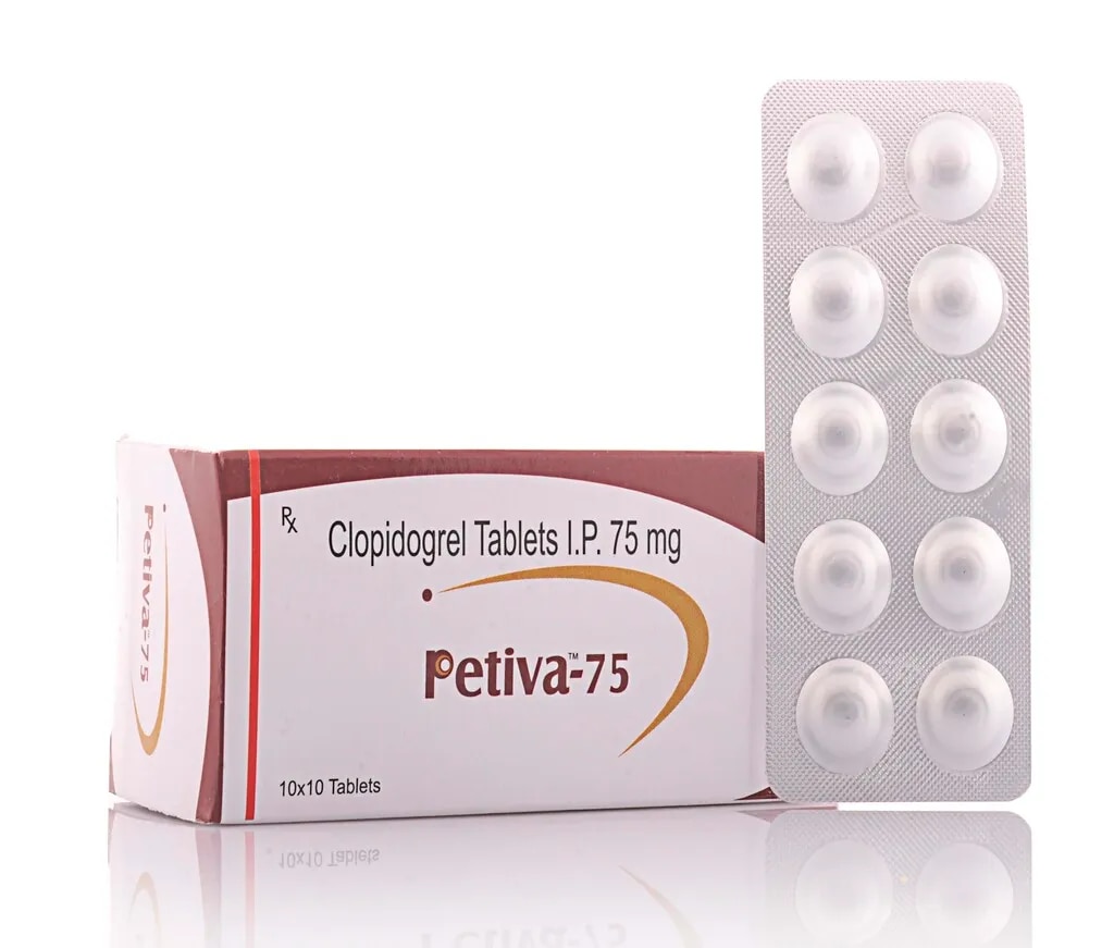 Clopidogrel Bisulphate 75mg | PETIVA-75 image 1