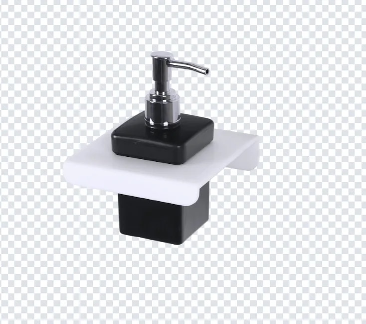 Black Soap Dispenser image 1