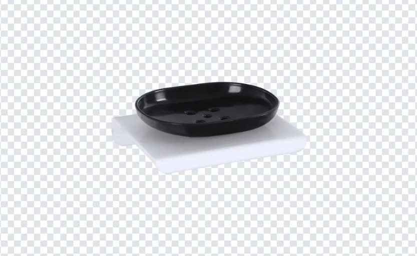 Black Soap Dish image 1