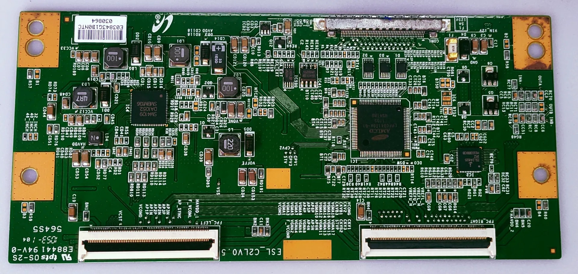 SONY 46EX520 LED TV FHD TCON PART NUMBER ESL_C2LV0.5 image 1