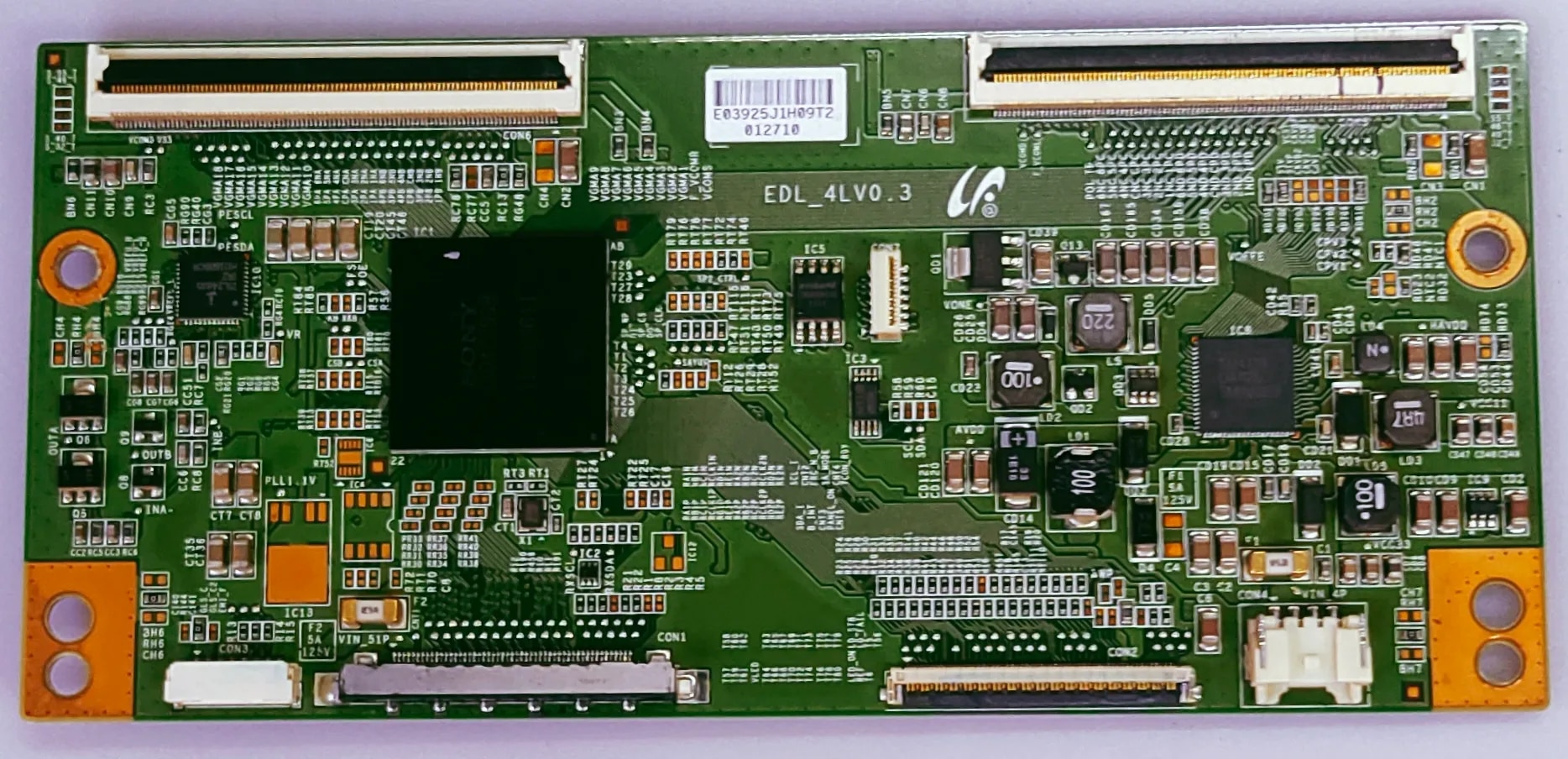 SONY 46EX720 LED TV FHD TCON PART NUMBER EDL_4LV0.3
image 1