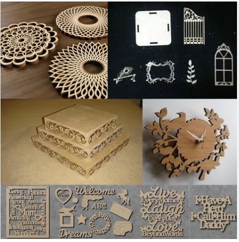 Custom MDF Laser Cutting Design in Surat image 1