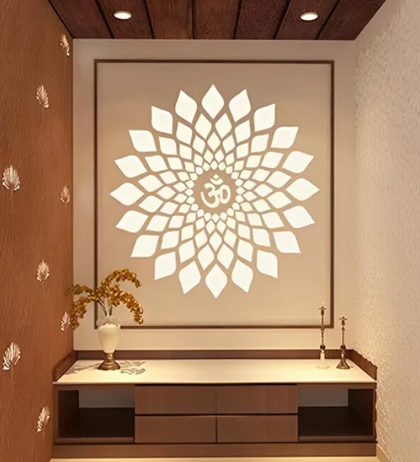 CNC Om Jali Design for Mandir image 1