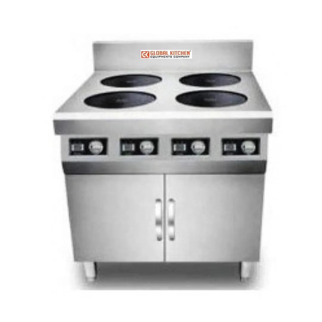 Four Burner Induction Cooking Range image 1