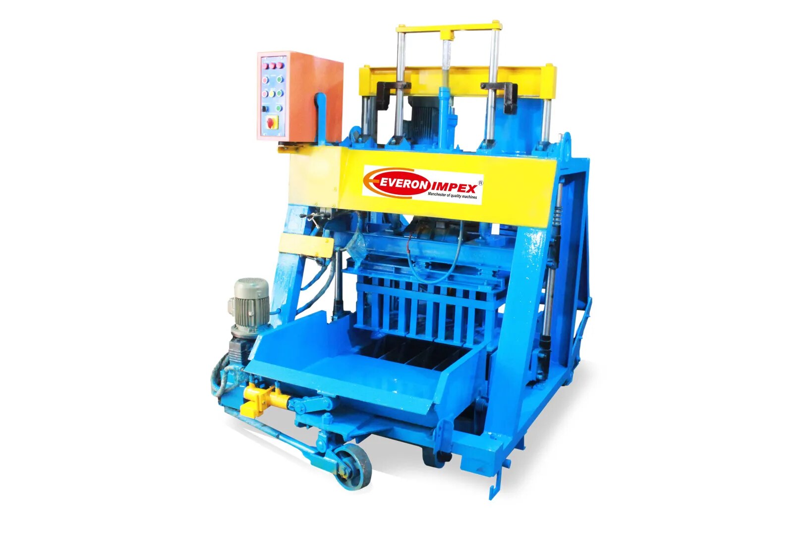 Semi Automatic Brick Making Machine – 906 Heavy Duty Machine Manufacturers In Coimbatore image 1
