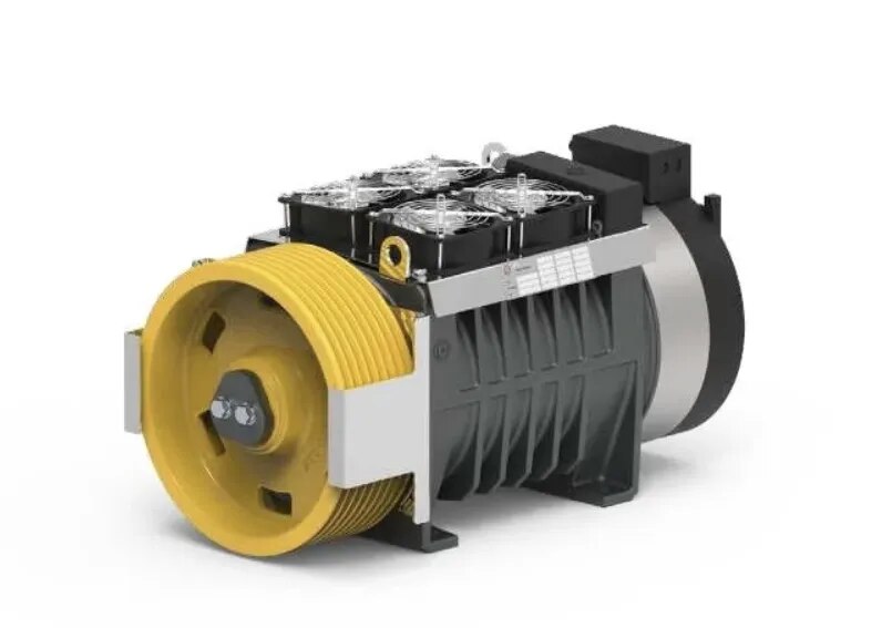 Gearless Elevator Motor image 1
