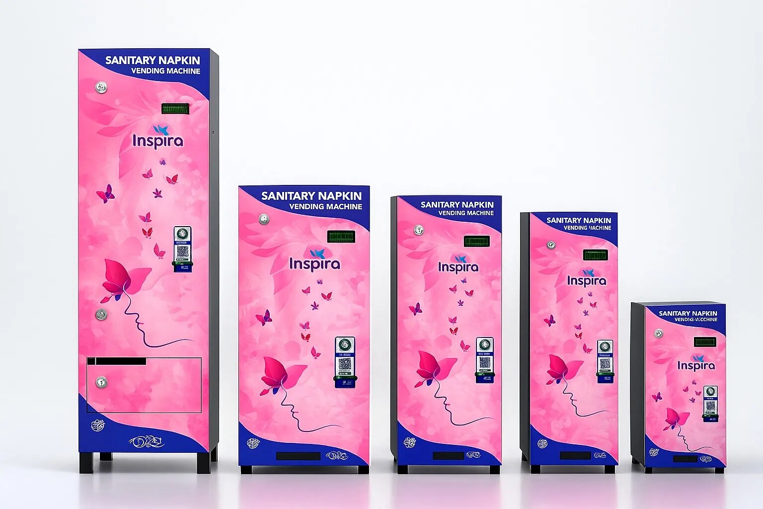 Basic 25 Solar Based Sanitary Napkin Vending Machine image 1