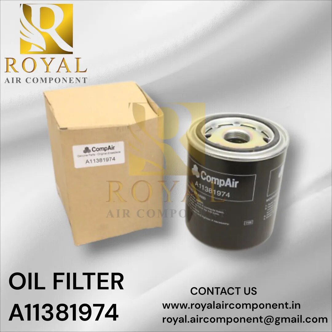 CompAir Oil Filter 11381974 – High-Efficiency Spin-On Oil Filter image 1