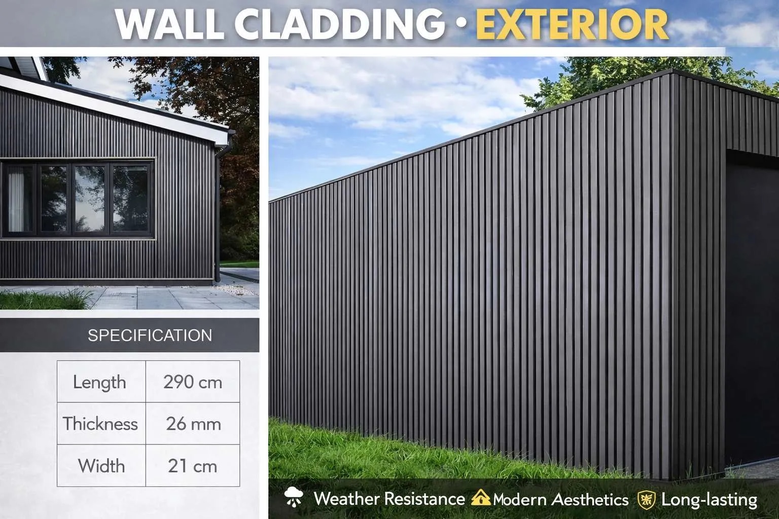 Wall Cladding Services – Interior & Exterior image 1