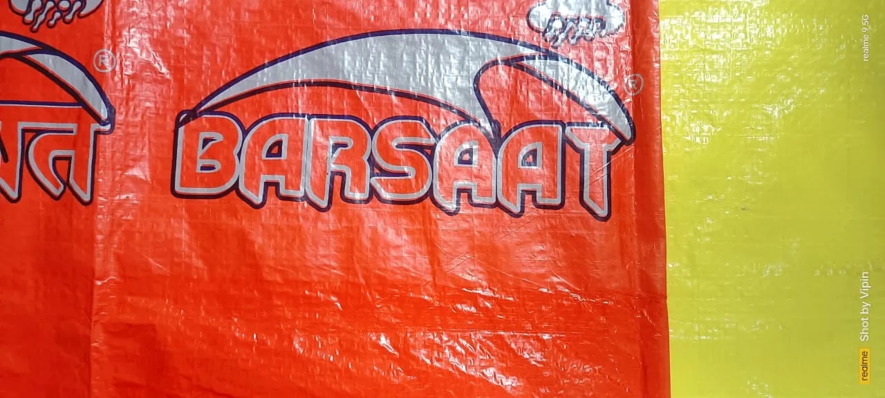Orange Yellow Tarpaulin image 1