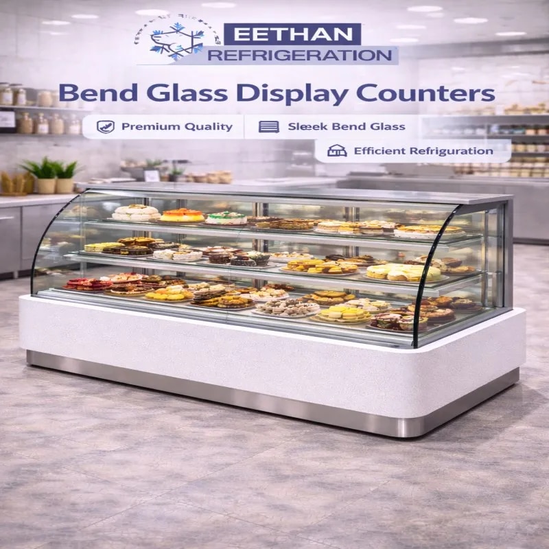 Bend Glass Display Counters image 1