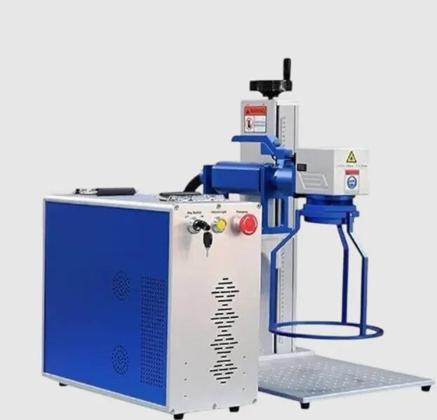 50W Mini Optical Fiber Laser Metal Marking Machine image 1