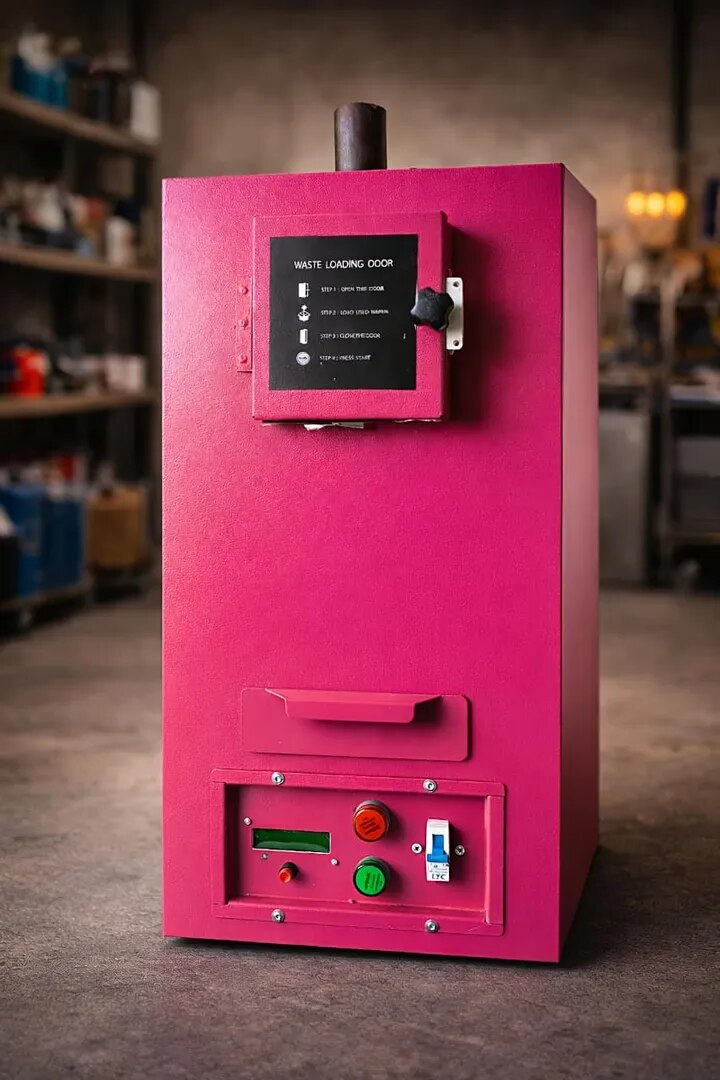 Home Use Sanitary Napkin Incinerator image 1