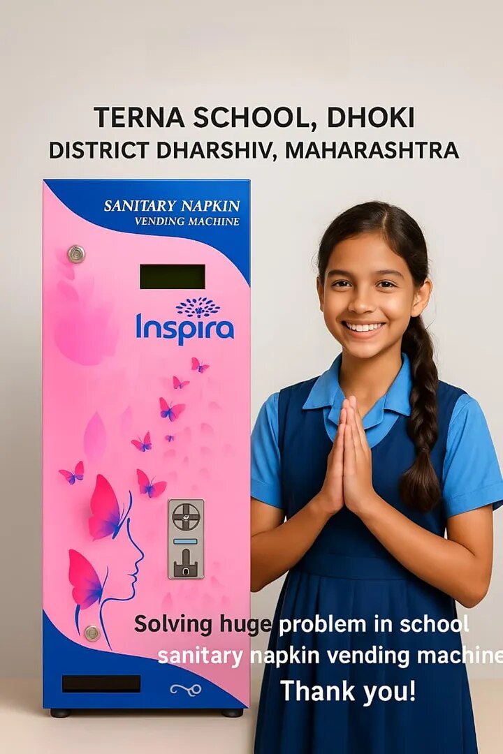 Sanitary Napkin Vending Machine 50 Capacity image 1