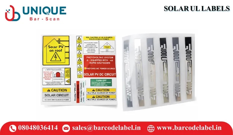 SOLAR UL LABELS image 1