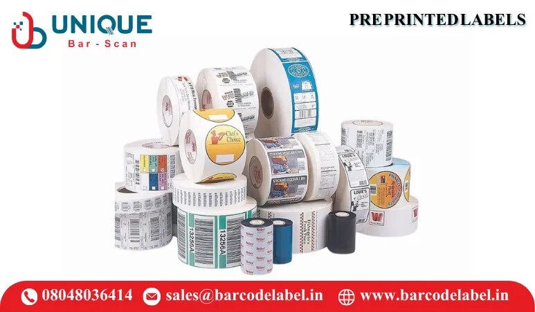 PRE PRINTED LABELS image 1