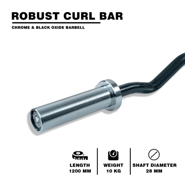 Robust Curl Barbell image 1