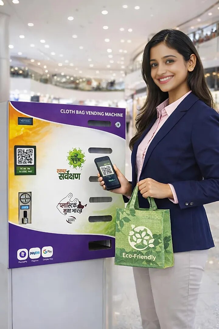 Cashless Bag Vending Machine image 1