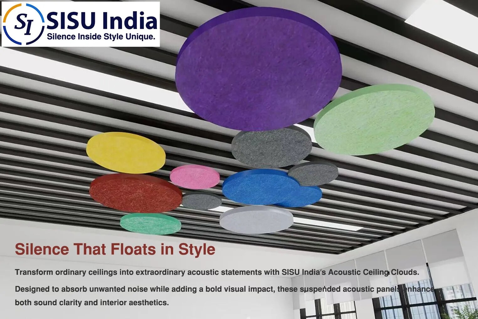 Acoustic Cloud Ceiling image 1