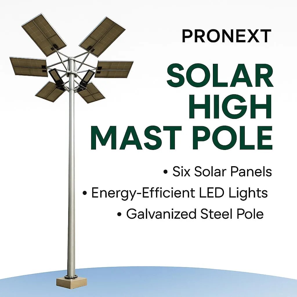 High Mast Pole for Industrial Area image 1