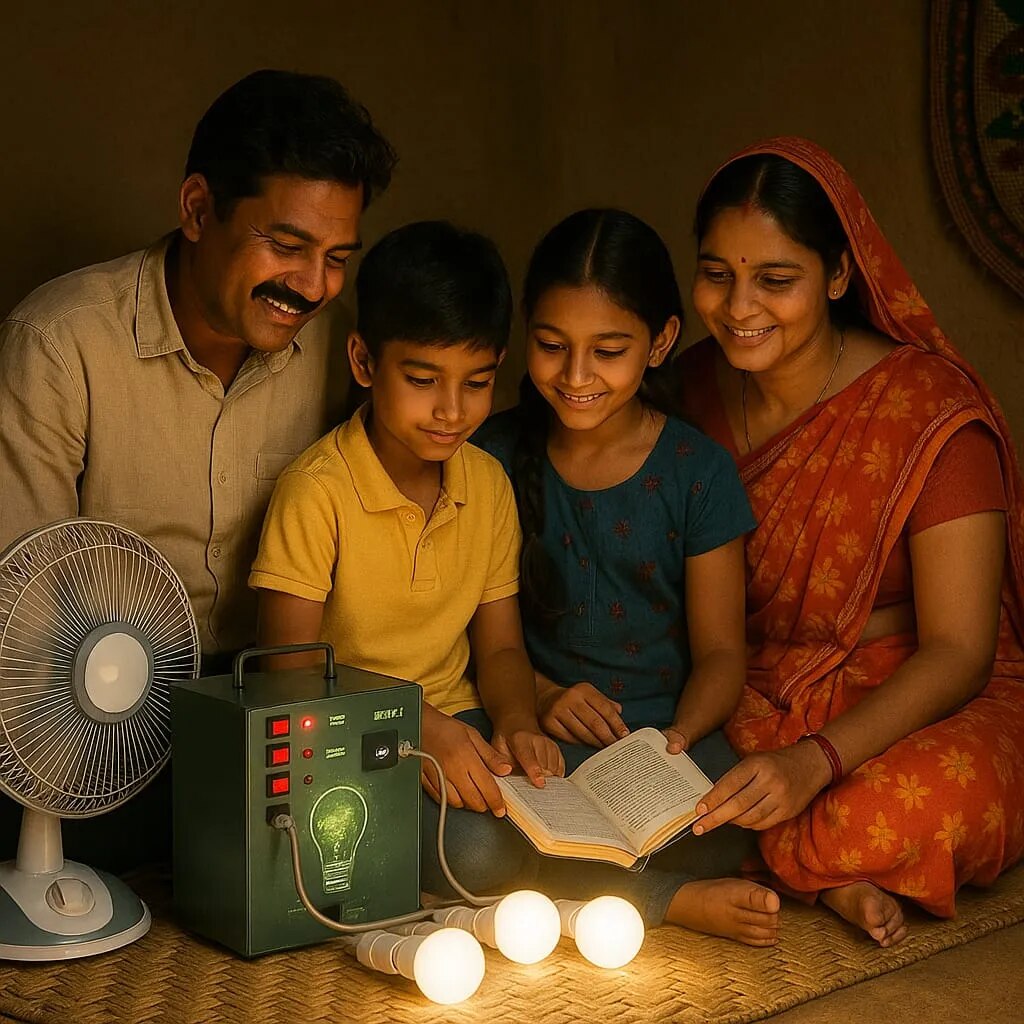 Solar Indoor Lighting System image 1