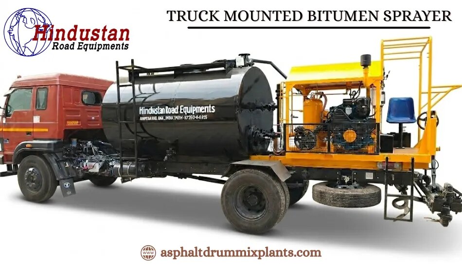 TRUCK MOUNTED BITUMEN SPRAYER image 1