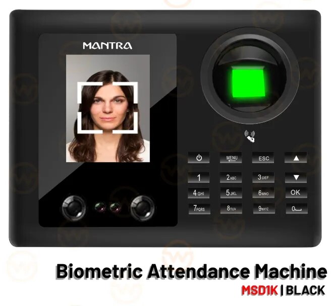 Mantra BioFace MSD1K Time Attendance & Access Control Terminal (FINGER PRINT/CARD/PASSWORD/FACE) Miv image 1