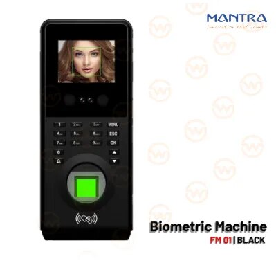 Mantra BioFace-FM01 Time Attendance & Access Control Terminal (FINGER PRINT/CARD/PASSWORD/FACE) Miva image 1